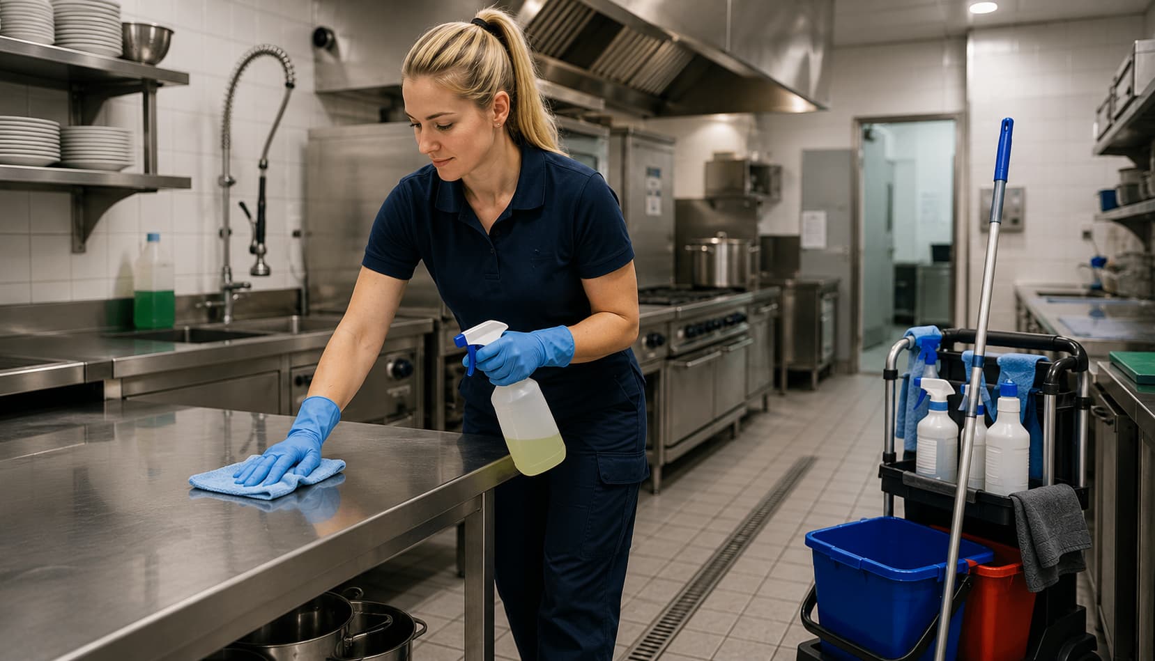 Küchenreinigung für gastronomie und großküchen