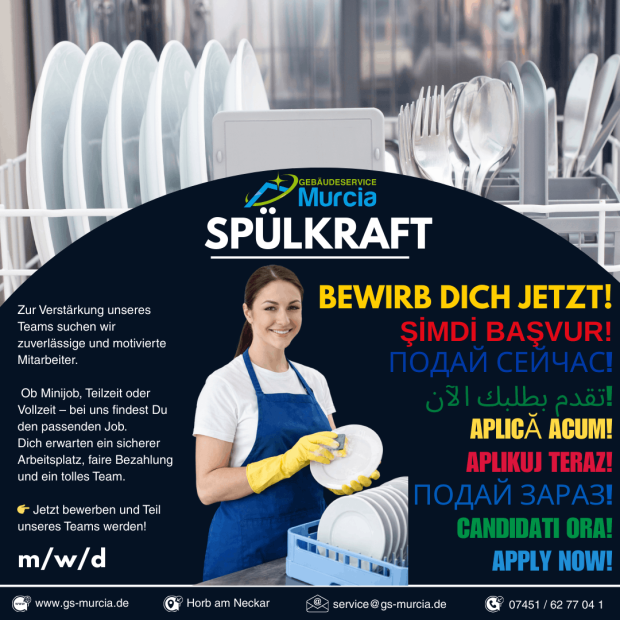 Industrie & gebäudereinigung | gebäudeservice murcia gmbh gebäudeservice murcia gmbh industrie & gebäudereinigung Jobangebote